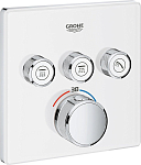 29157LS0 Grohtherm SmartControl Внешняя часть термостатического смесителя на 3 выхода, белая луна 250_100_Array